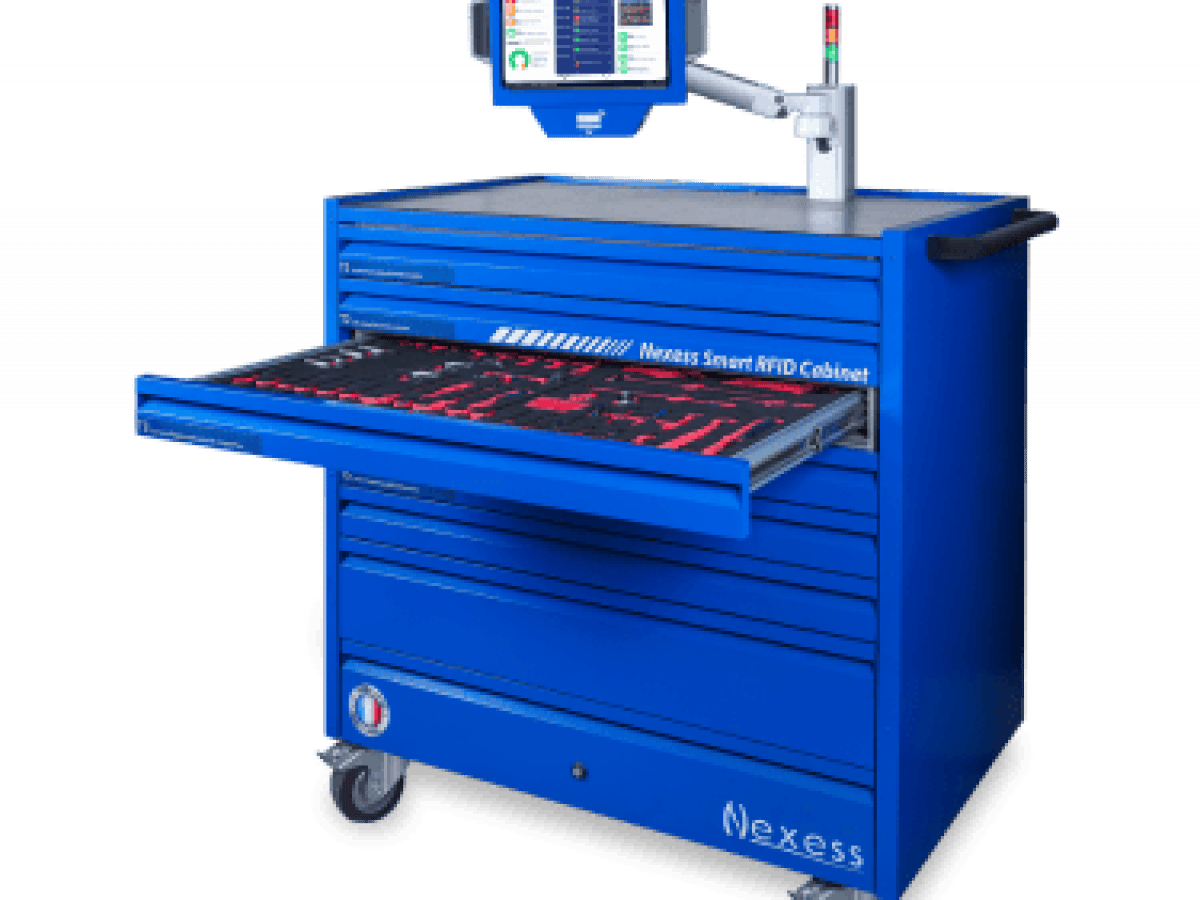 カヲルページ XD RFID Tool Cart: mobile tool management and tracking solution