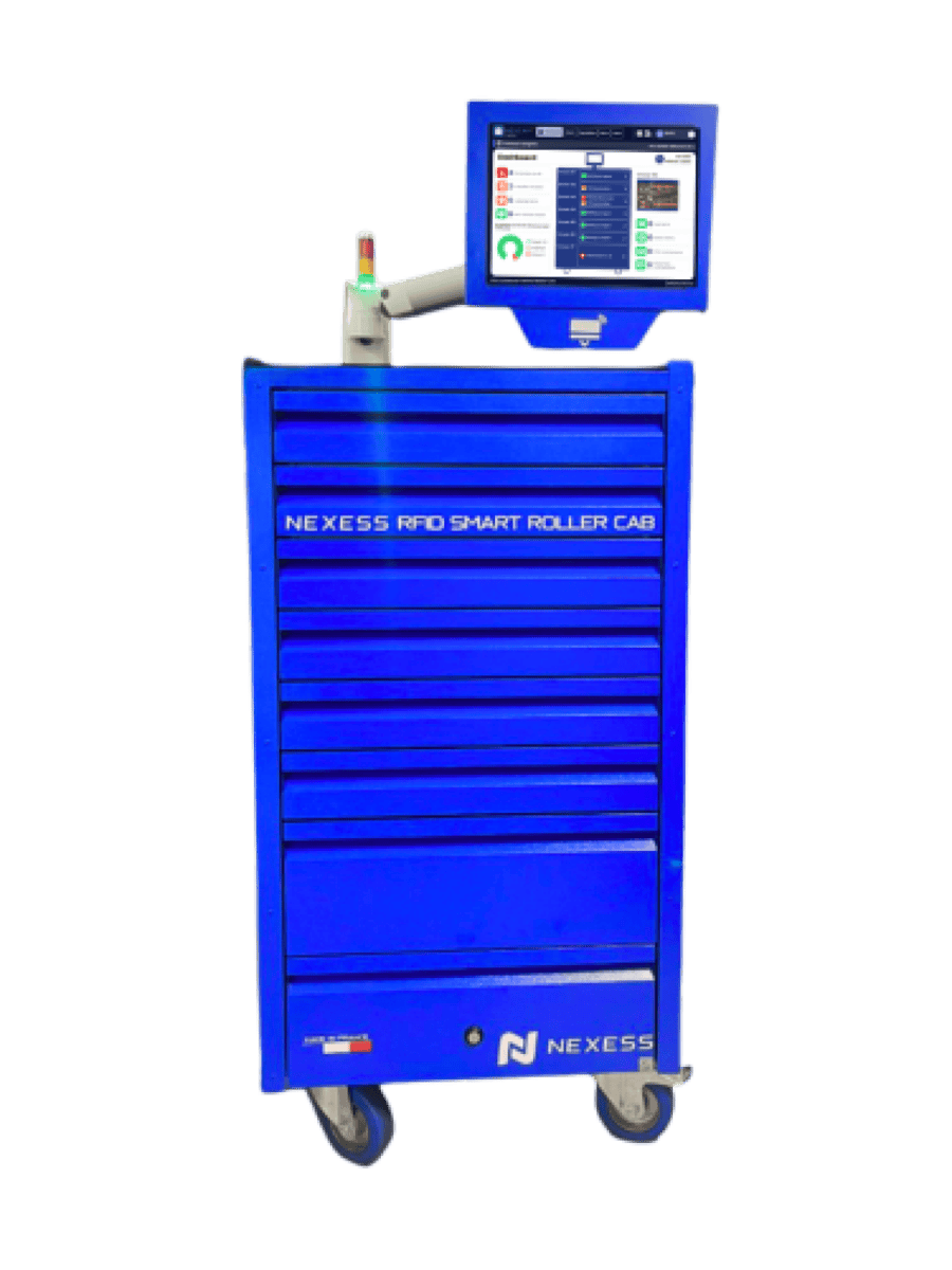 XDs RFID Tool Cart: mobile automated tool control