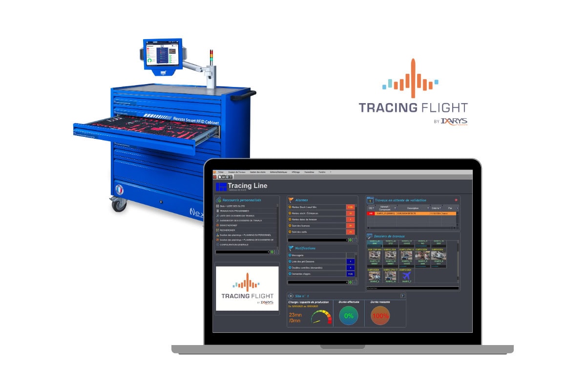 NexCap and Tracing flight MRO software connexion