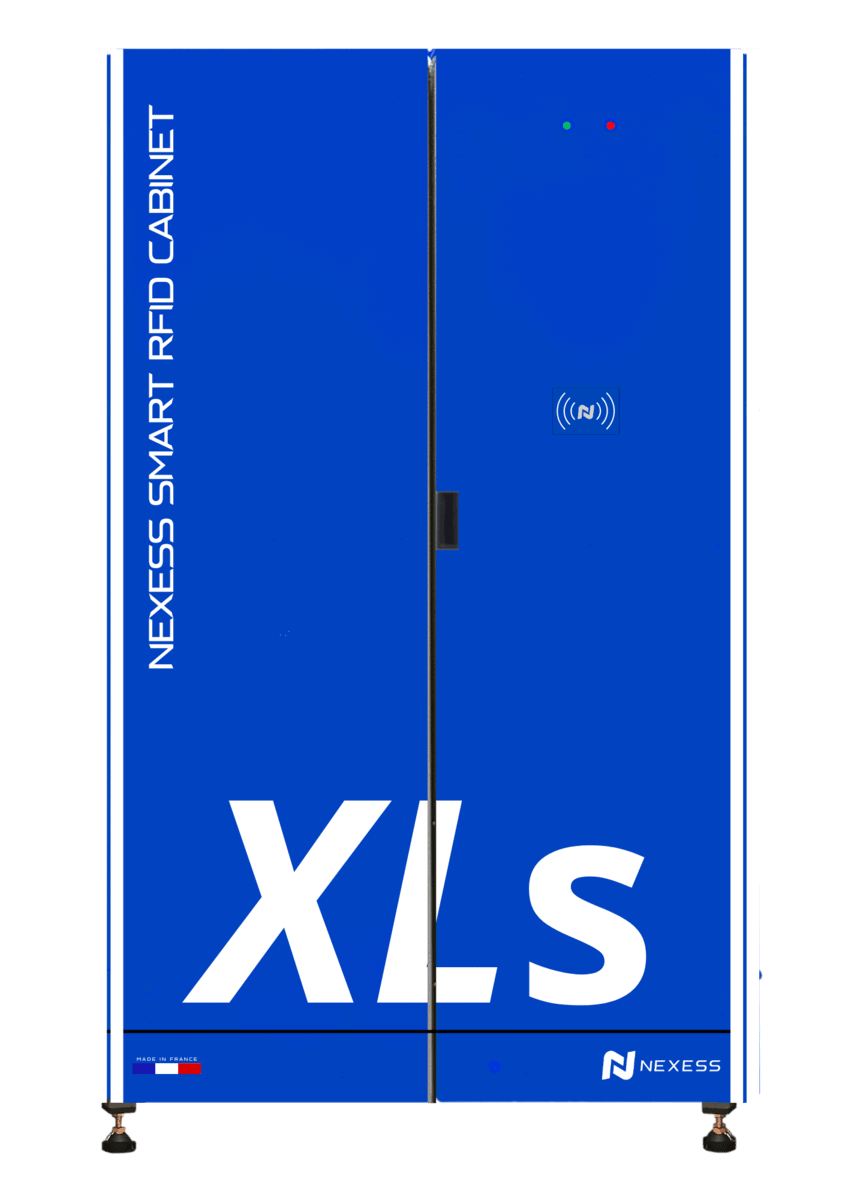 Armoire RFID XLS pour la gestion et traçabilité d'outillage à main, matériels sensibles, objets à forte valeur ajouter